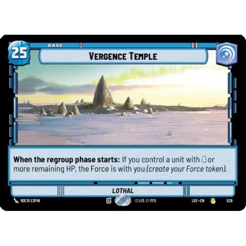 Vergence Temple (Foil) (529) - Legends of the Force Foil