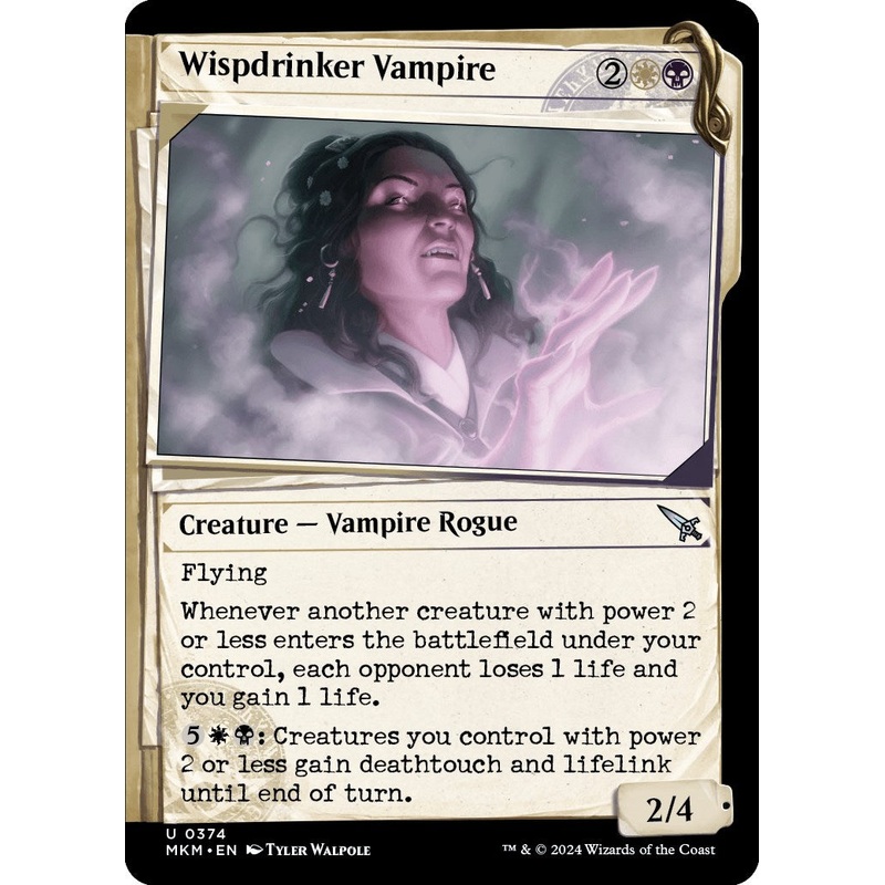 Wispdrinker Vampire (Showcase) [MKM - 374]