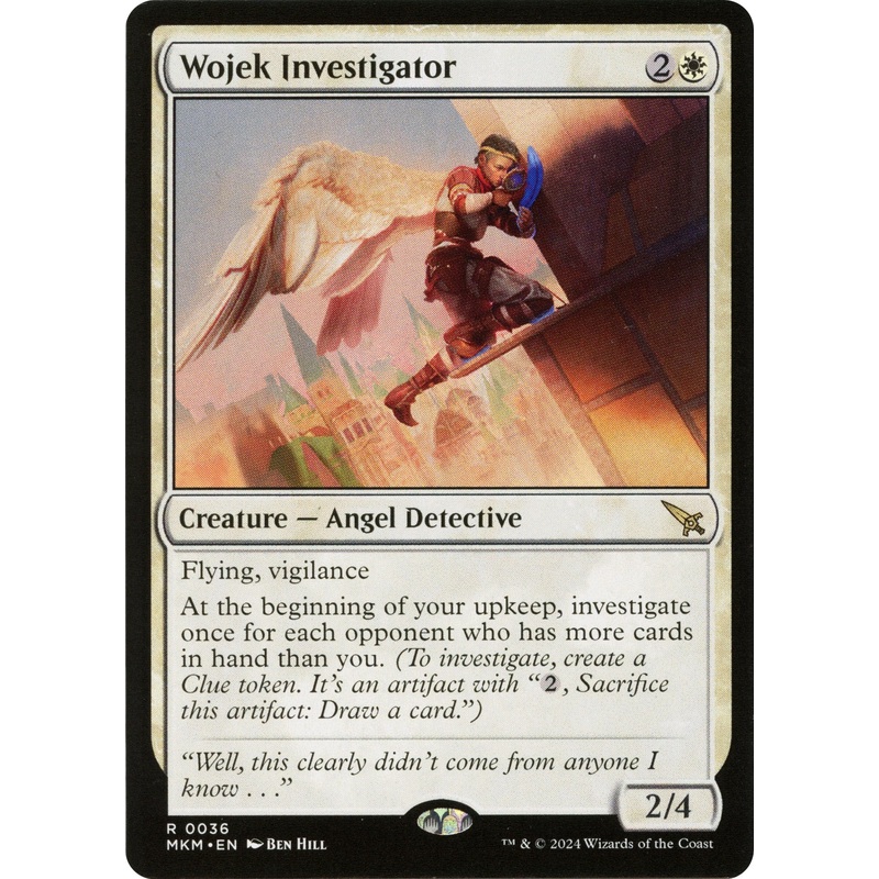 Wojek Investigator (a) [MKM - 36]