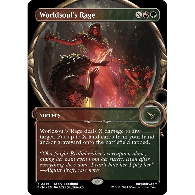 Worldsoul's Rage (Showcase) [MKM - 316]