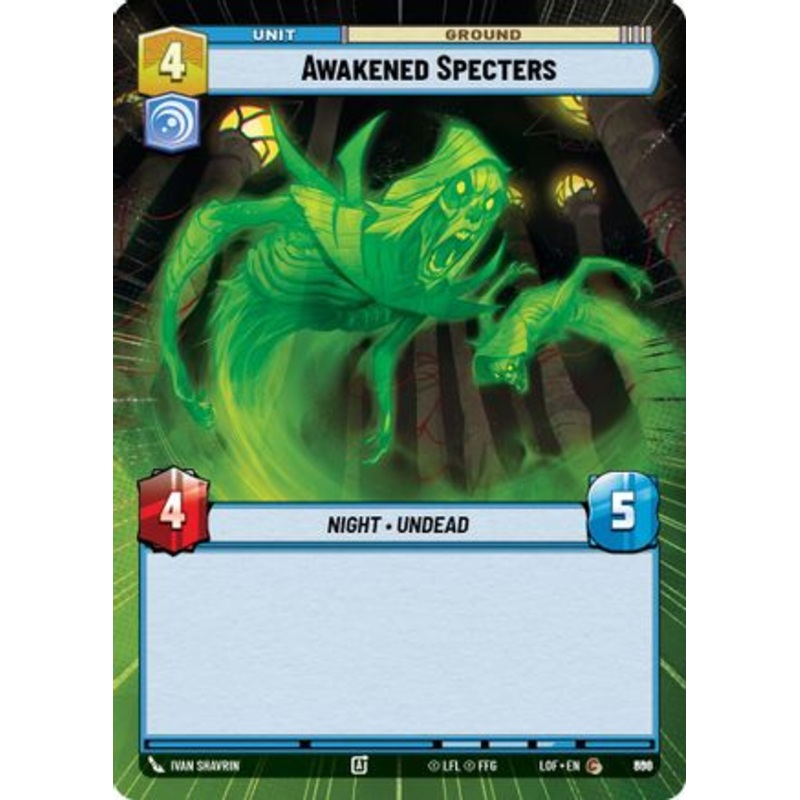 Awakened Specters (Hyperspace Foil) (806) - Legends of the Force Foil