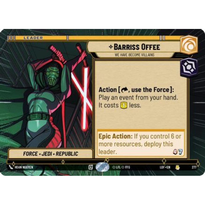 Barriss Offee - We Have Become Villains (Hyperspace) (277) - Legends of the Force