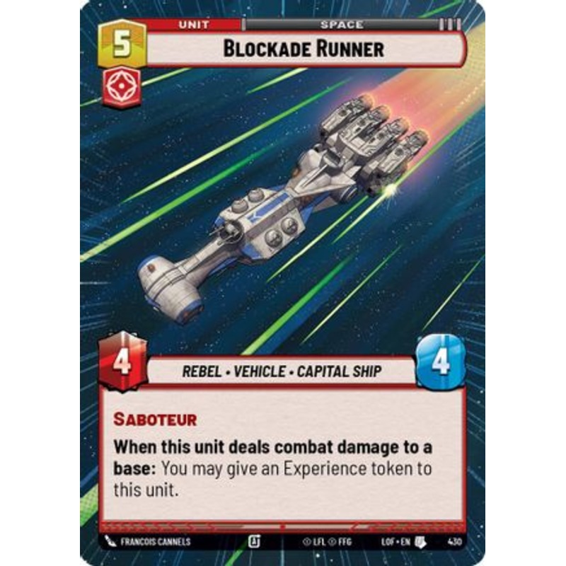 Blockade Runner (Hyperspace) (430) - Legends of the Force