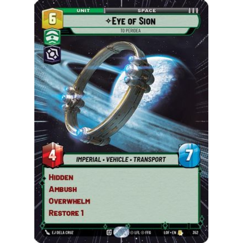 Eye of Sion - To Peridea (Hyperspace) (352) - Legends of the Force