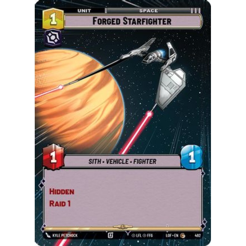 Forged Starfighter (Hyperspace) (492) - Legends of the Force