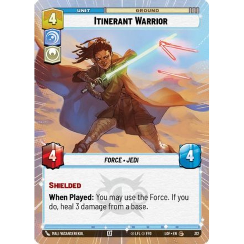 Itinerant Warrior (Hyperspace) (312) - Legends of the Force
