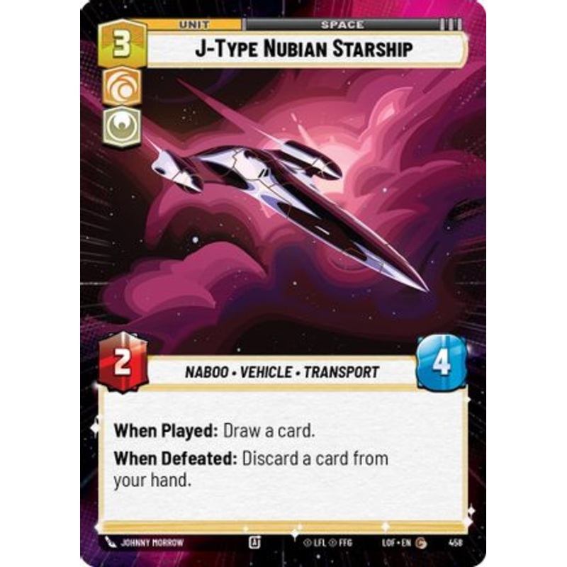 J-Type Nubian Starship (Hyperspace) (458) - Legends of the Force