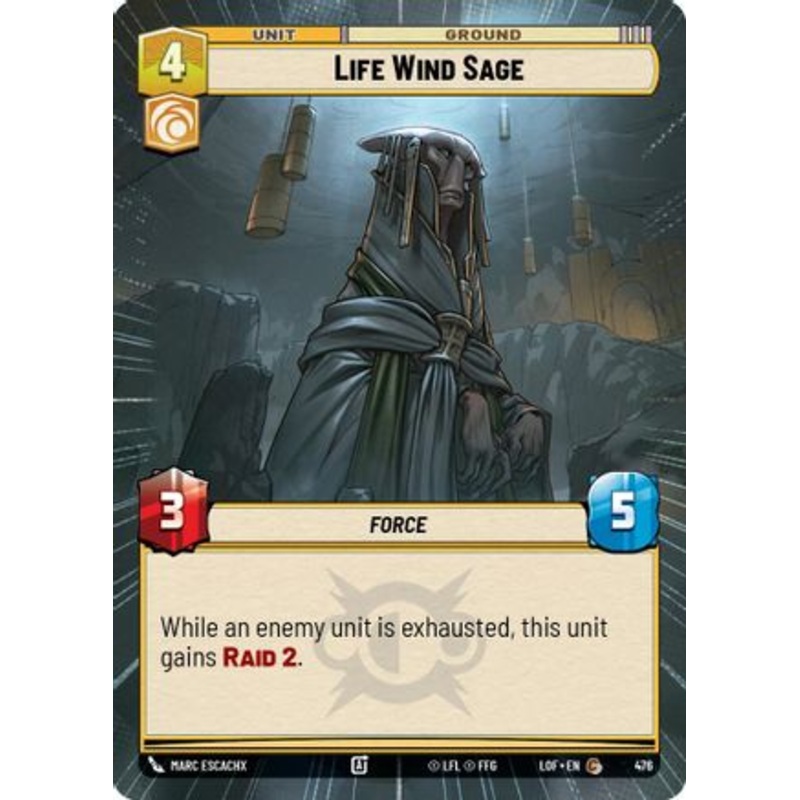 Life Wind Sage (Hyperspace) (476) - Legends of the Force
