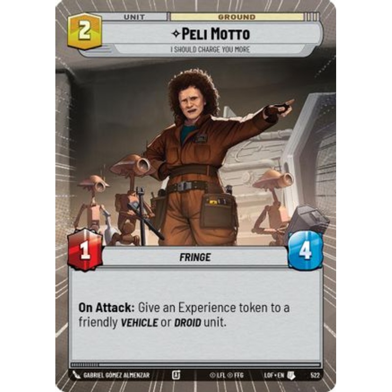 Peli Motto - I Should Charge You More (Hyperspace) (522) - Legends of the Force