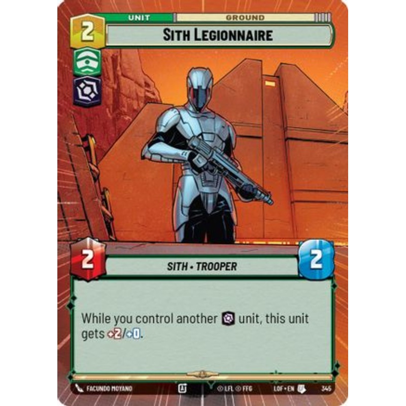 Sith Legionnaire (Hyperspace) (345) - Legends of the Force