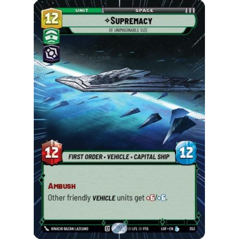 Supremacy - Of Unimaginable Size (Hyperspace) (353) - Legends of the Force