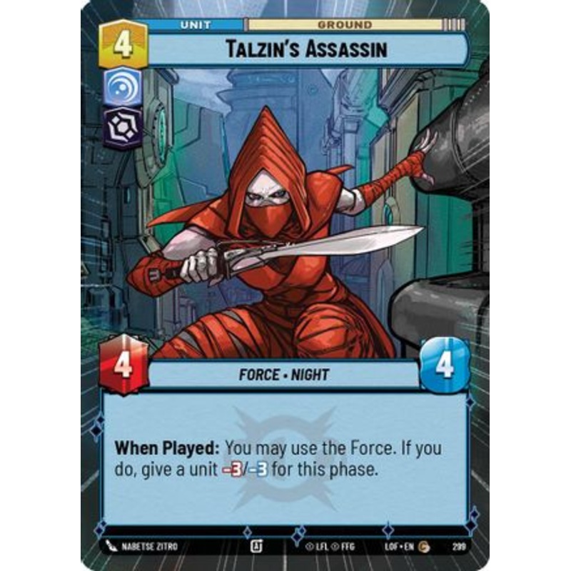 Talzin's Assassin (Hyperspace) (299) - Legends of the Force