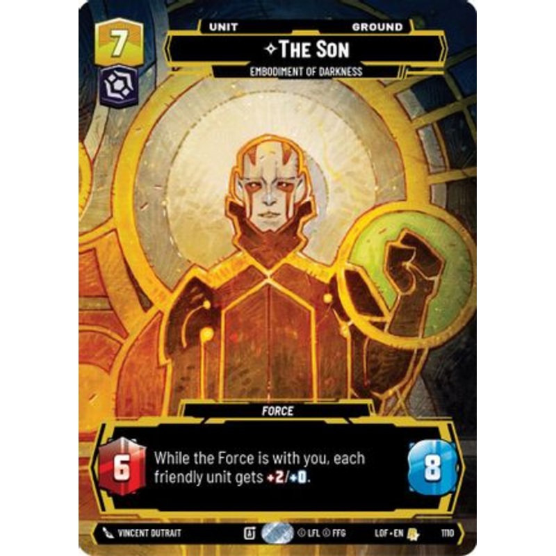The Son - Embodiment of Darkness (Prestige Foil) (1110) - Legends of the Force Foil