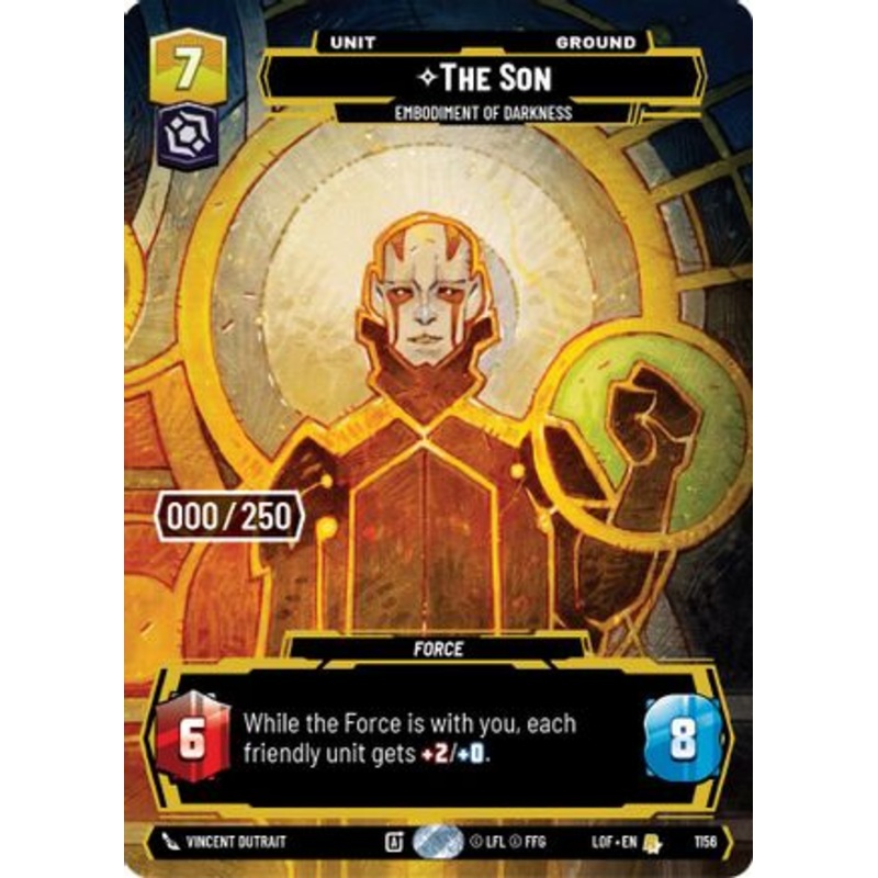 The Son - Embodiment of Darkness (Serialized) (1156) - Legends of the Force Foil