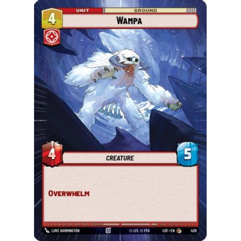 Wampa (Hyperspace) (428) - Legends of the Force