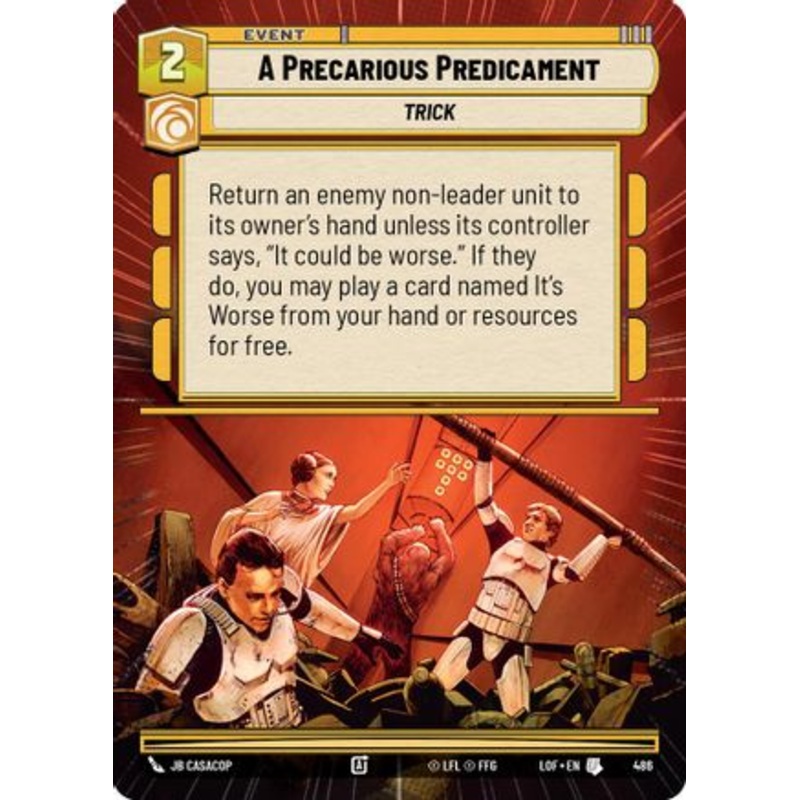 A Precarious Predicament (Hyperspace) (486) - Legends of the Force