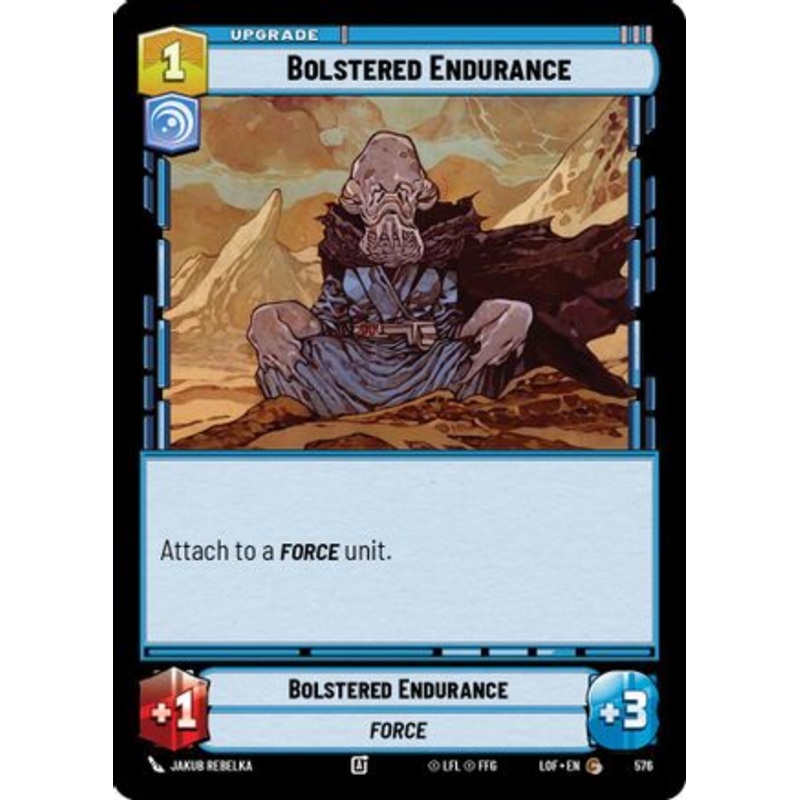 Bolstered Endurance (Foil) (576) - Legends of the Force Foil
