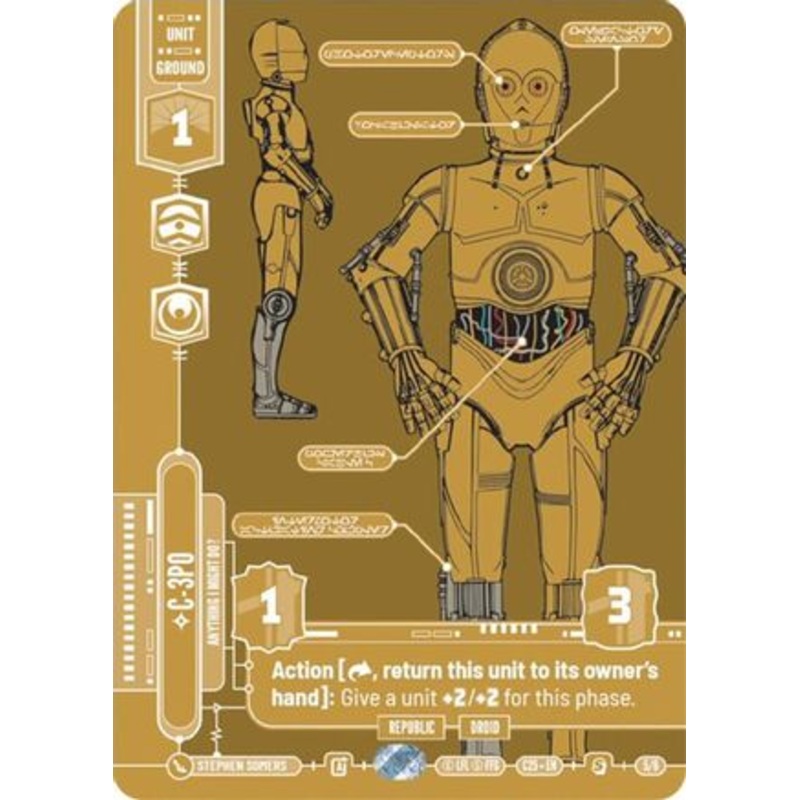 C-3PO - Anything I Might Do? (5/6) - 2025 Convention Exclusive Foil