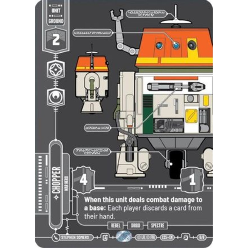 Chopper - War Hero (6/6) - 2025 Convention Exclusive Foil