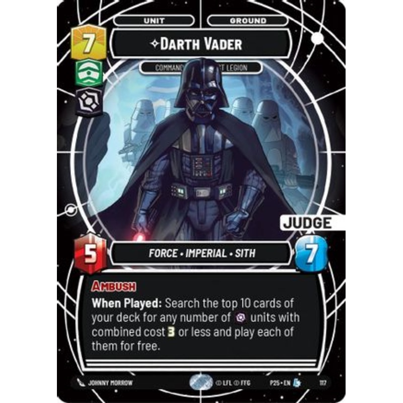 Darth Vader - Commanding the First Legion (117) - Judge Promos Foil