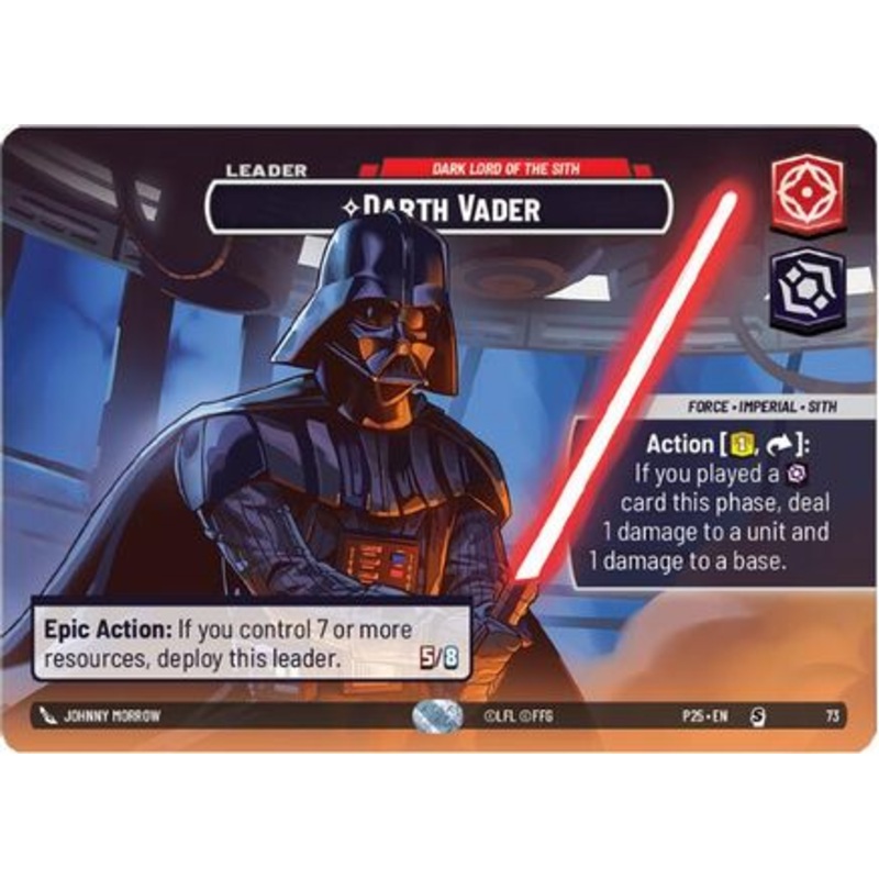 Darth Vader - Dark Lord of the Sith (73) - Organized Play Promos Foil
