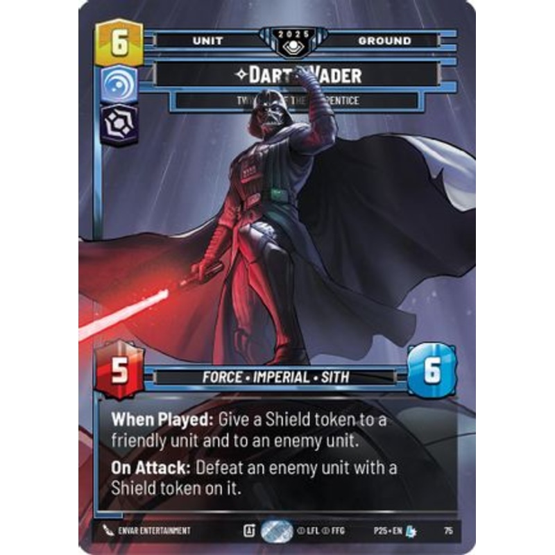 Darth Vader - Twilight of the Apprentice (75) - Organized Play Promos Foil
