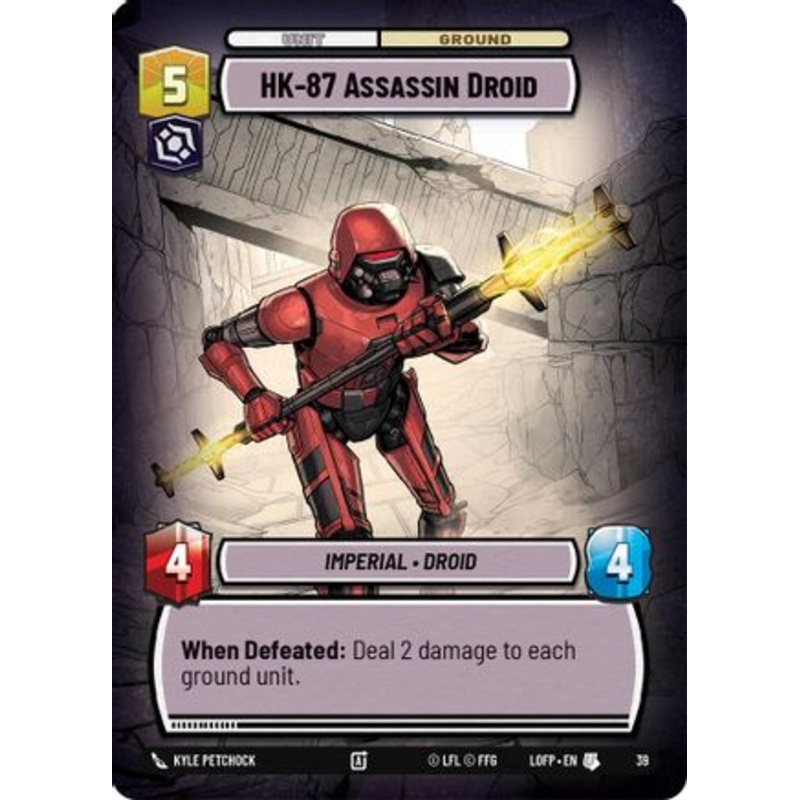 HK-87 Assassin Droid (39) - Organized Play Promos Foil