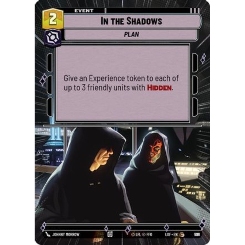 In the Shadows (Hyperspace Foil) (981) - Legends of the Force Foil