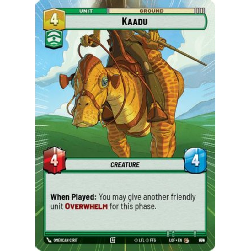 Kaadu (Hyperspace Foil) (854) - Legends of the Force Foil
