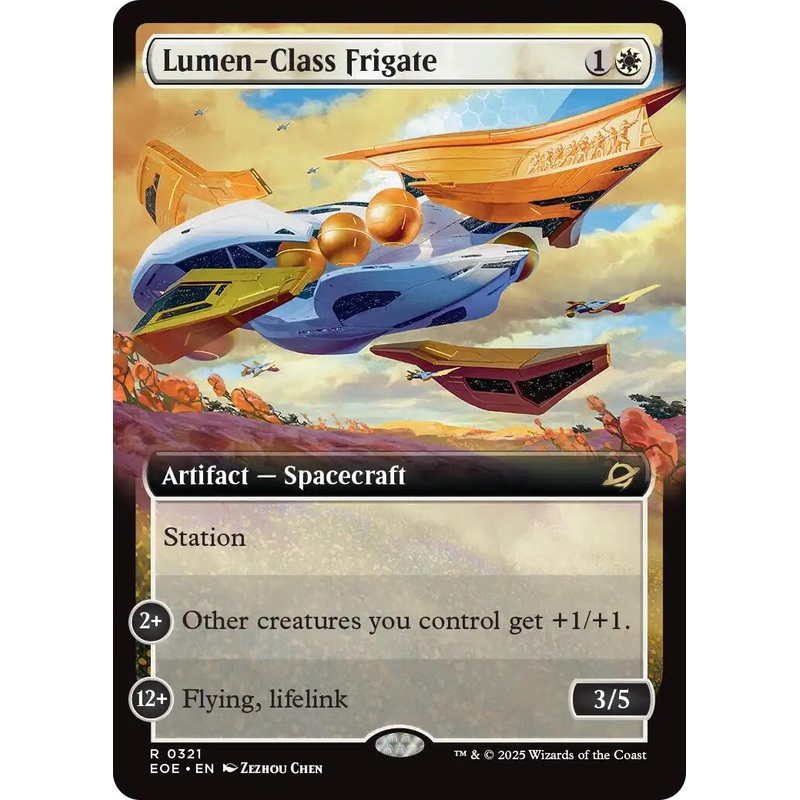 Lumen-Class Frigate (Extended Art) [EOE - 321]