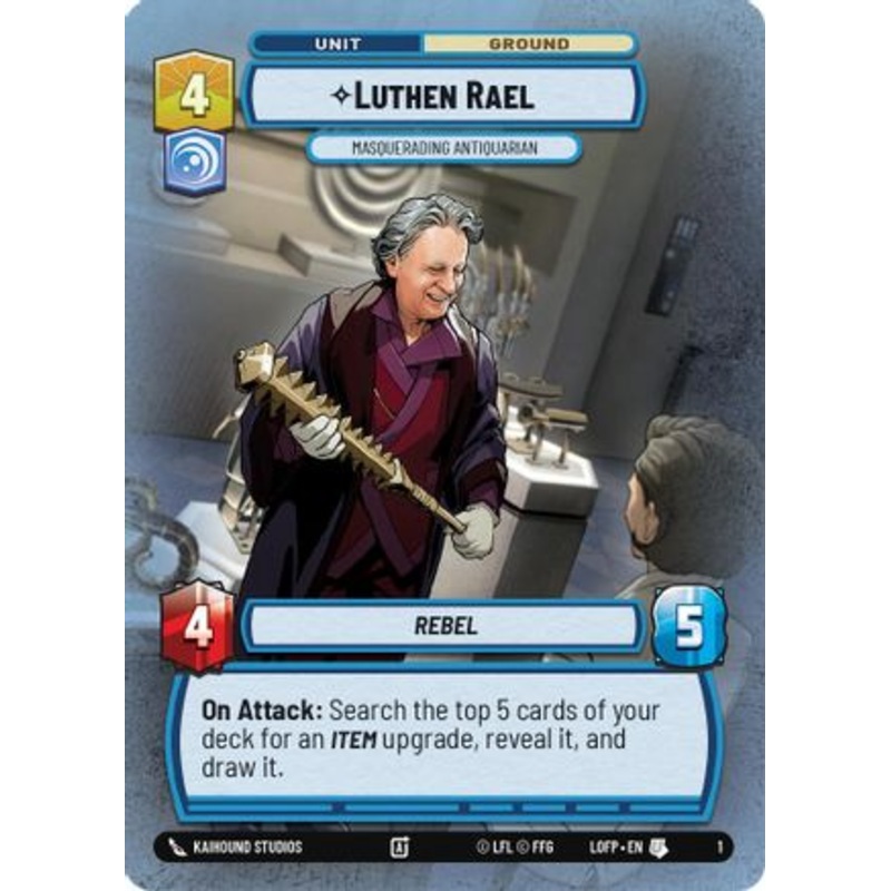 Luthen Rael - Masquerading Antiquarian (1) - Organized Play Promos