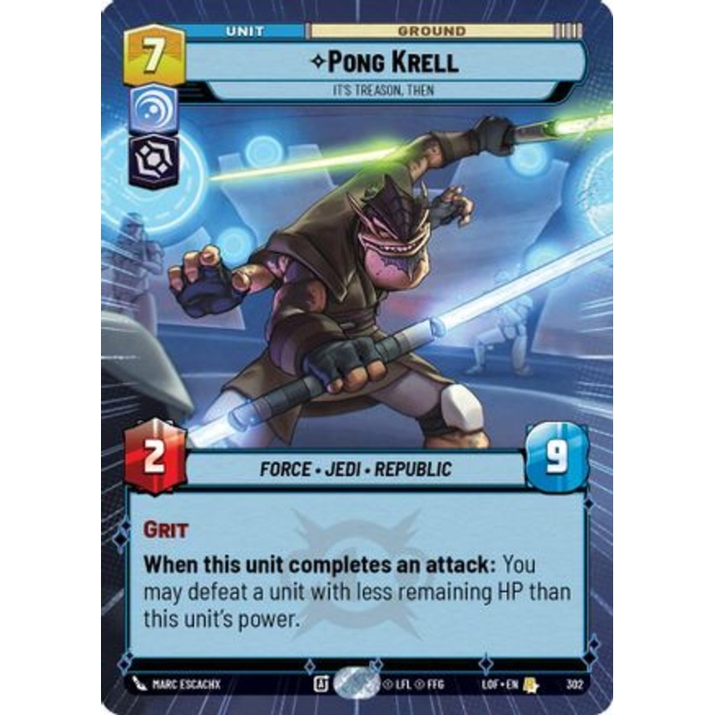 Pong Krell - It's Treason, Then (Hyperspace) (302) - Legends of the Force