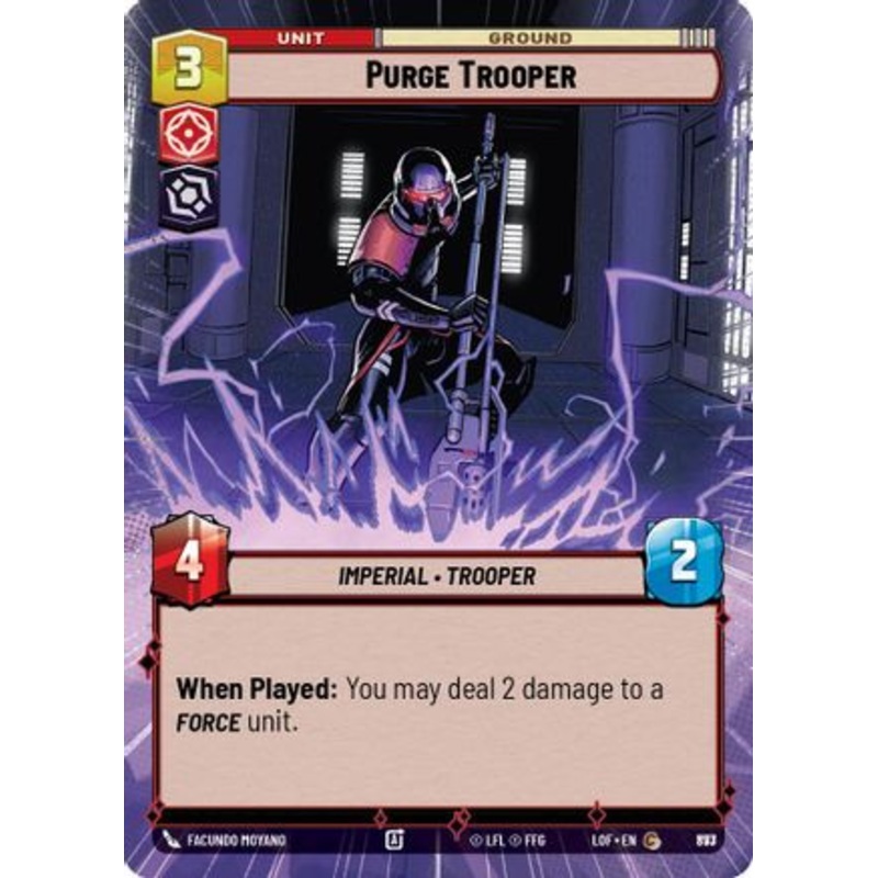 Purge Trooper (Hyperspace Foil) (873) - Legends of the Force Foil
