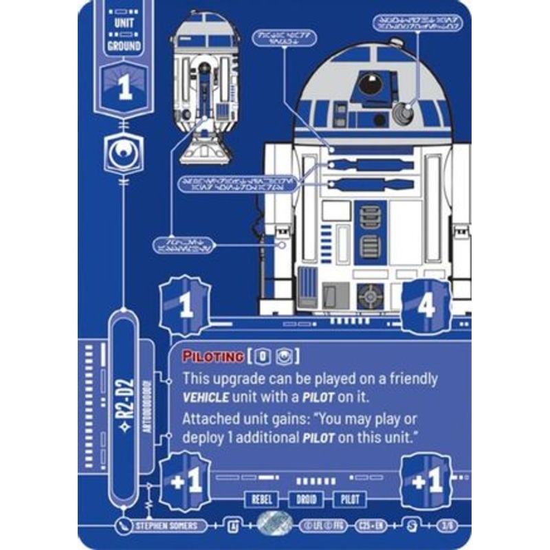 R2-D2 - Artooooooooo! (3/6) - 2025 Convention Exclusive Foil