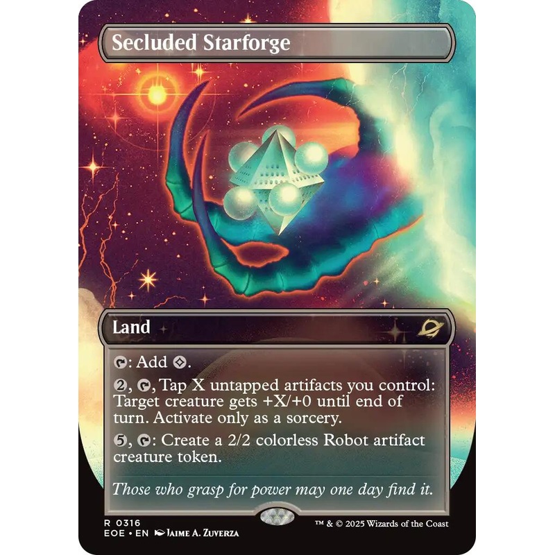 Secluded Starforge (Borderless) [EOE - 316]