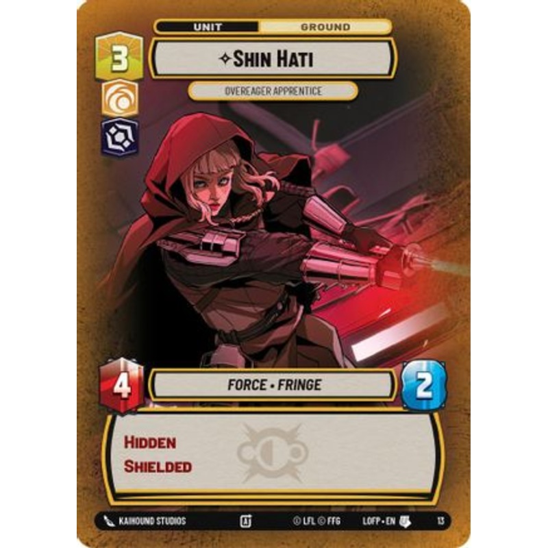 Shin Hati - Overeager Apprentice (13) - Organized Play Promos