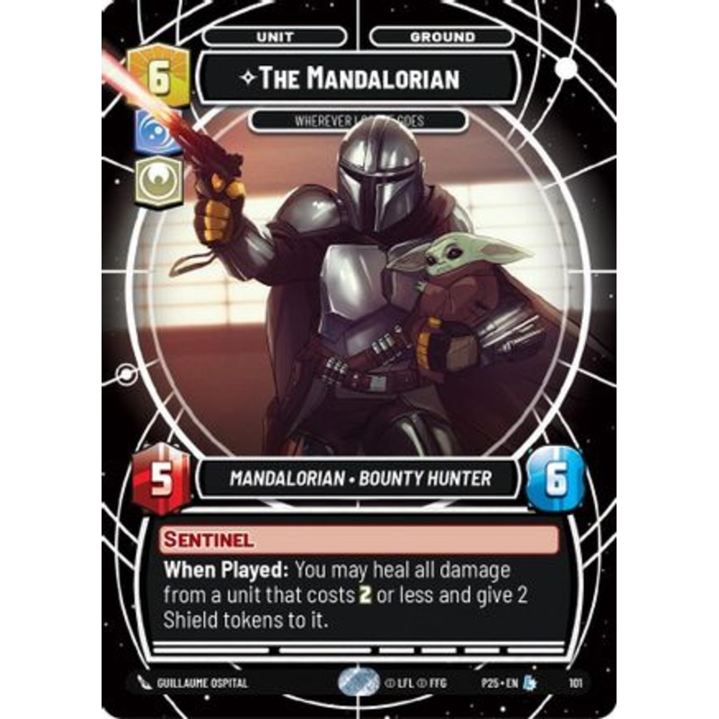 The Mandalorian - Wherever I Go, He Goes (101) - Organized Play Promos Foil