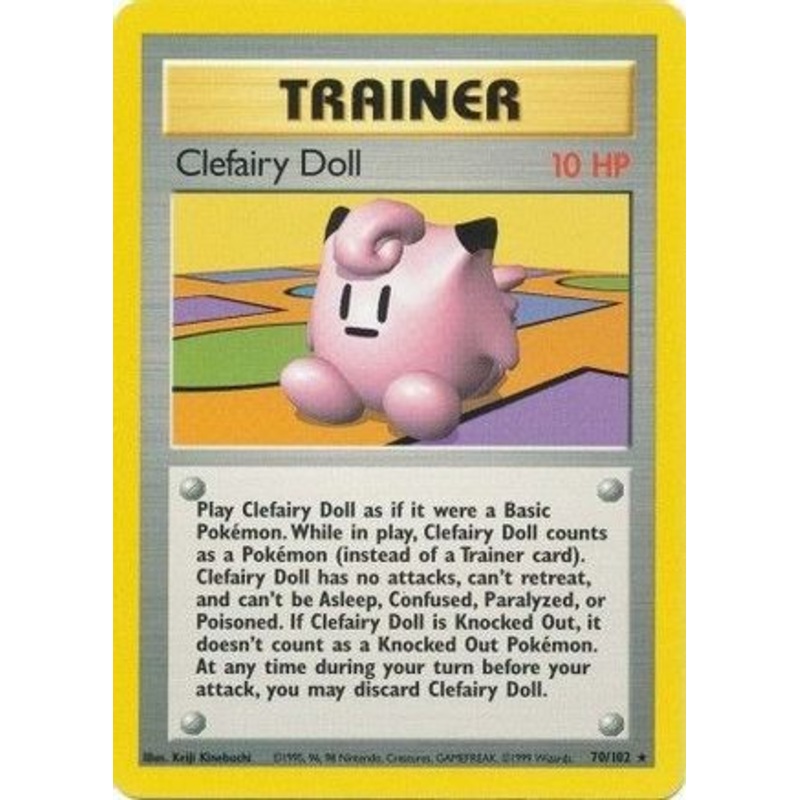 Clefairy Doll 070/102  Base Set - Rare
