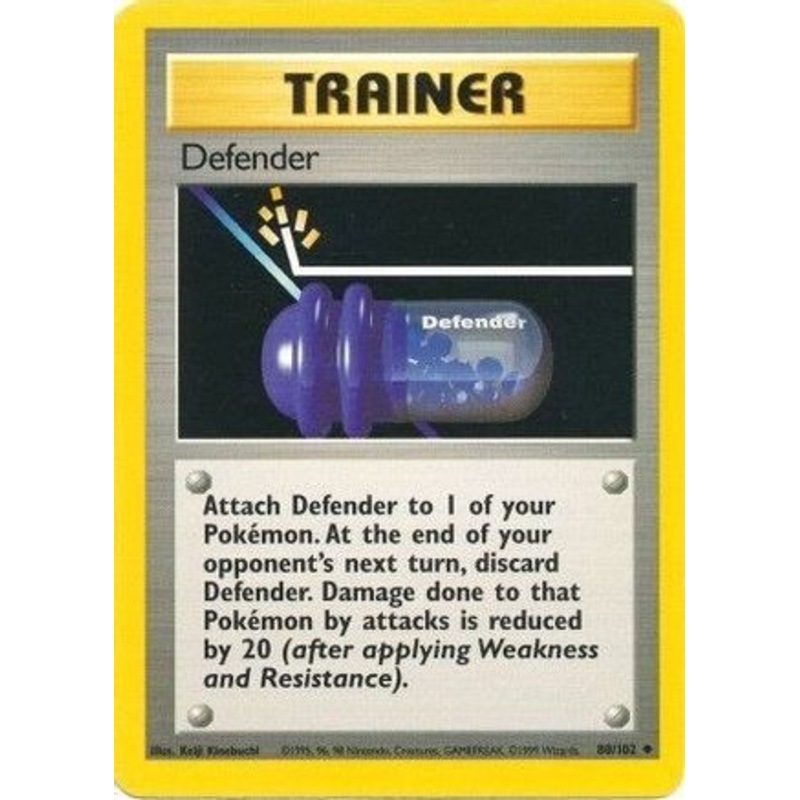 Defender 080/102  Base Set - Uncommon