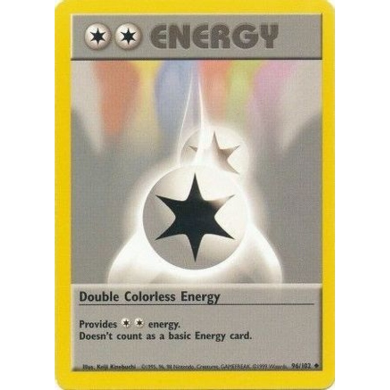 Double Colorless Energy 096/102  Base Set - Uncommon
