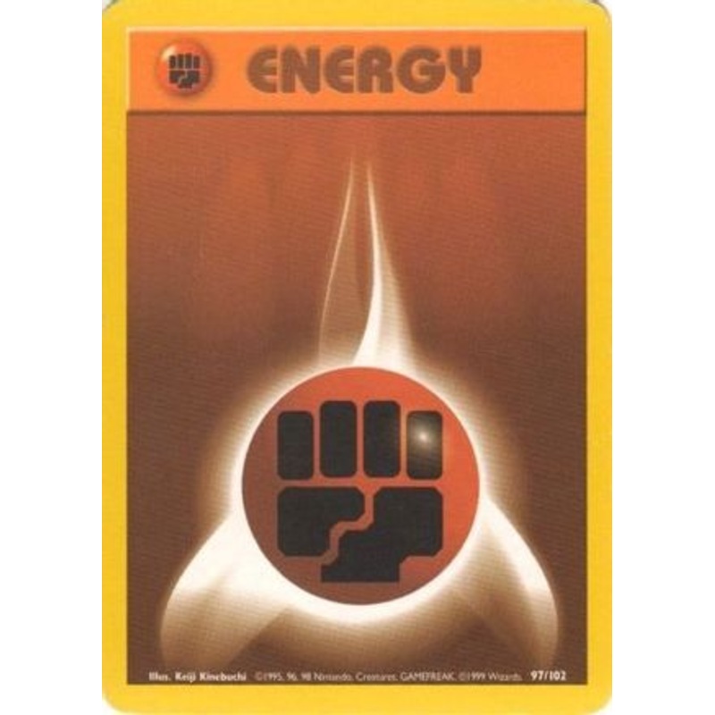 Fighting Energy 097/102  Base Set - Common