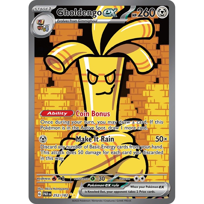 Gholdengo ex - 252/182 [PAR - 252/182]