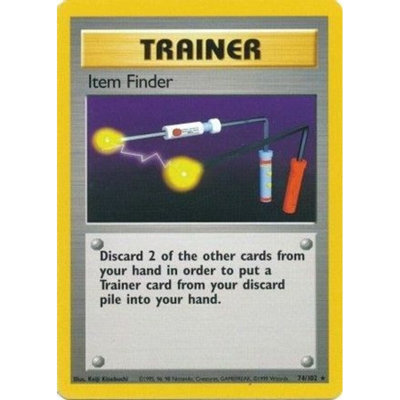 Item Finder 074/102  Base Set - Rare
