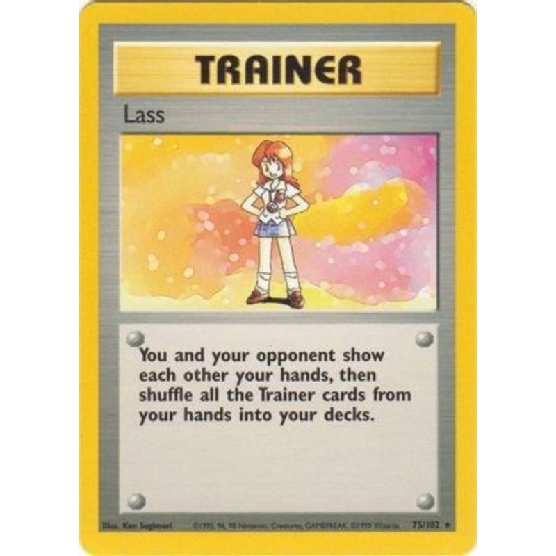 Lass 075/102  Base Set - Rare