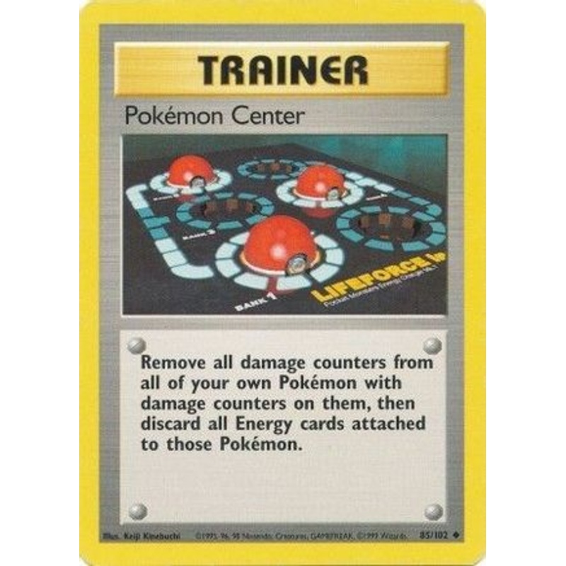 Pokemon Center 085/102  Base Set - Uncommon