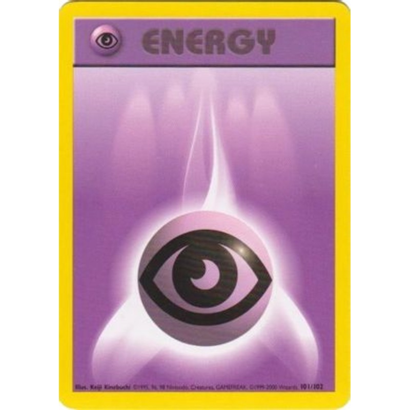 Psychic Energy 101/102  Base Set - Common