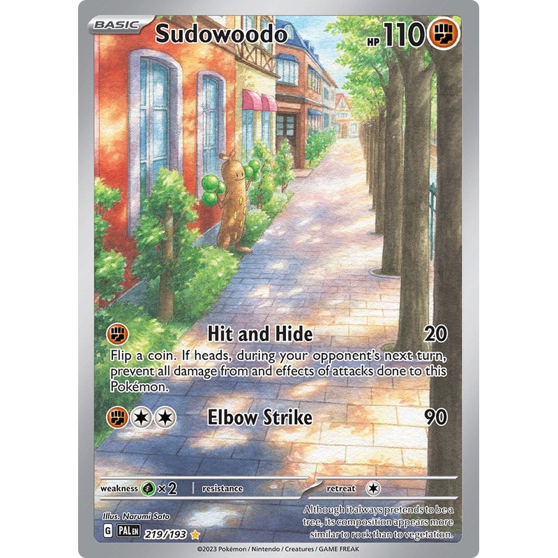 Sudowoodo - 219/193 [PAL - 219/193]