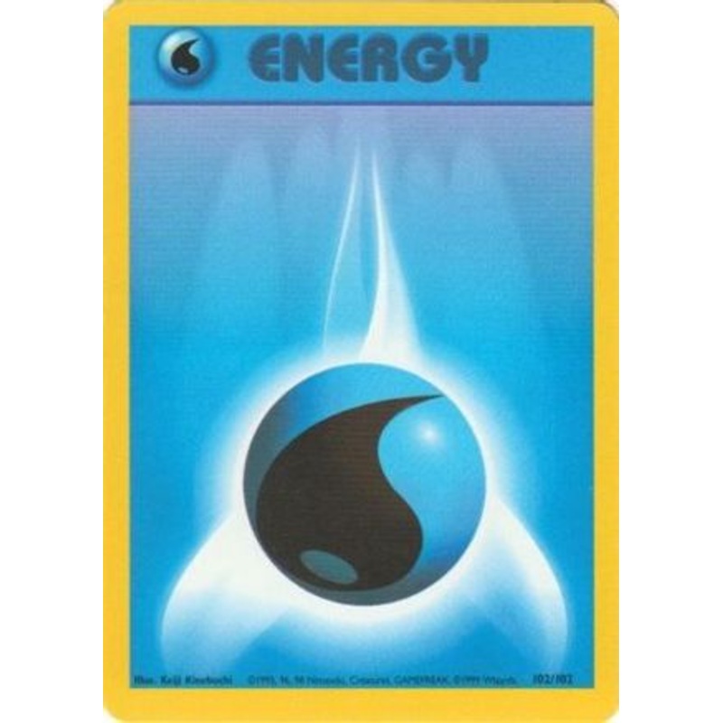 Water Energy 102/102  Base Set - Common