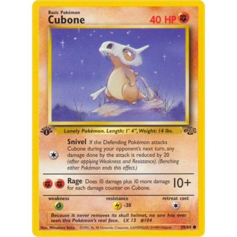 Cubone 050/64  - Unlimited Jungle - Common