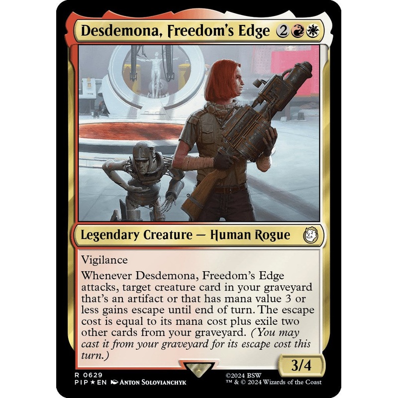 Desdemona, Freedom's Edge (Surge Foil) [PIP - 629]